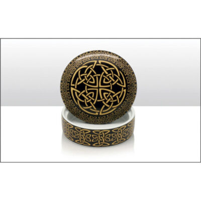 Celtic Ceramic Trinket Box